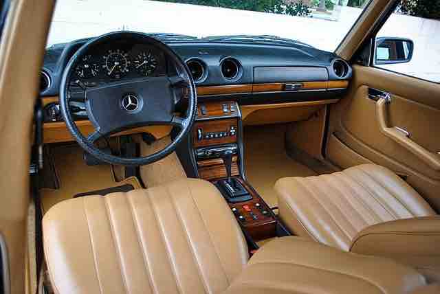 Интерьер Mercedes W123 